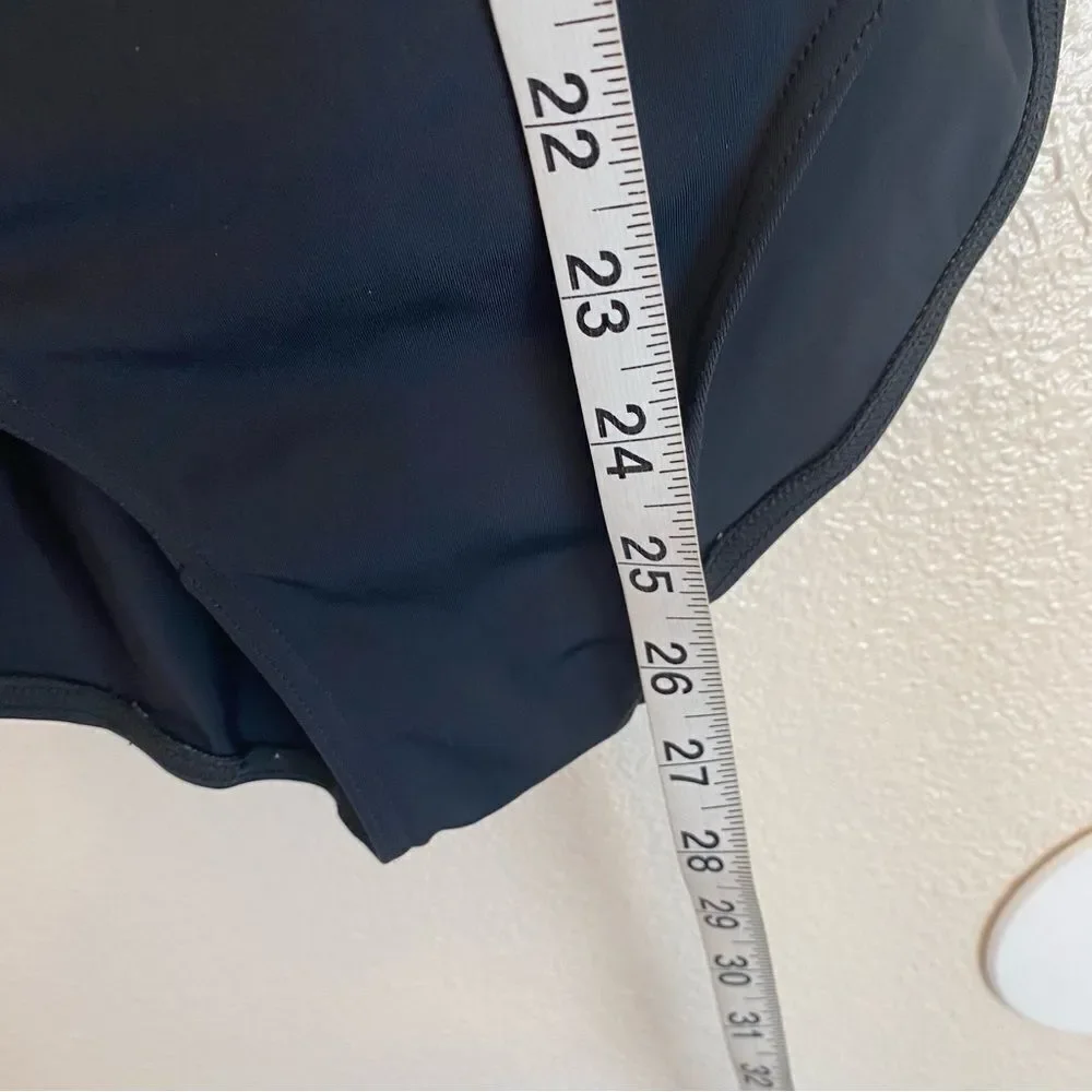 Weissman Elite dance costume black Zipper Detail Leotard MT11416 MA-Medium adult